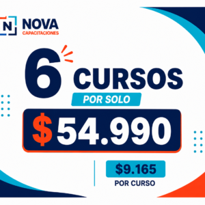 Pack 6 cursos